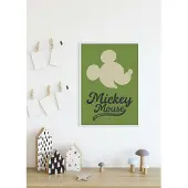 Komar Poster Mickey Mouse Groen Hoofd 30 X 40 Cm