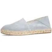 Manfield Espadrilles grijs / zwart / wit