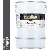 Holdbar Dakpancoating Leigrijs (RAL 7015) 10 Kg - Waterdicht - Vuil afstotend - UV-bestendig - Alle Kleuren - Dakpannen verven - Hecht op Steen, Beton, Dakpannen of Bestaande coating - 2 Componenten