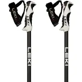 LEKI Skistok Leki Bold S Dark Anthracite Black White-135 cm