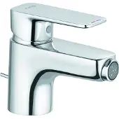 Kludi pure & style 1-gats bidetkraan m. Waste chroom