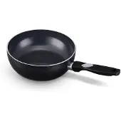 Beka Pro Induc, Ronde wok-/roerbakpan, zwart, keramisch, aluminium, 4,6 liter