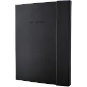 Sigel notitieboek - Conceptum Pure - A4+ - zwart - hardcover - 194 pagina's - 80 grams - ruit - met magneetsluiting - SI-CO141