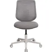 Hjh OFFICE Bureaustoel Sitflex Lady Zitting stof / rugleuning netstof grijs