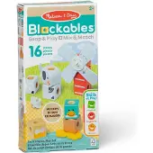 Melissa & Doug Blockables Farm Friends Play Set (16pc)