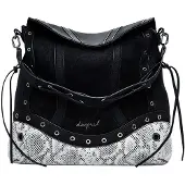Desigual Rugzak zwart / wit