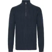 !Solid Trui 'SDArian' donkerblauw