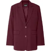 Pieces Blazers 'PCKamil' donkerrood