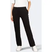 Hajo Comfortabele dames joggingbroek zwart | Maat 48
