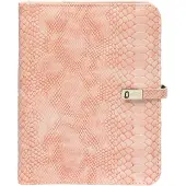 Kalpa 1011-68 A5 Bindmiddel Croco Roze 1 week per 2 paginas 2026-2027-2028