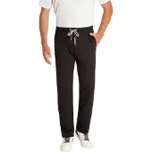 Hajo Comfortabele heren joggingbroek zwart | Maat 48