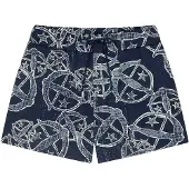 Schiesser Pyjamabroek '150 Years' donkerblauw / wit