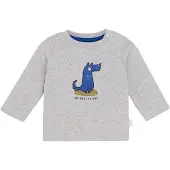 Noppies Shirt 'Shafer' blauw / grijs gemêleerd