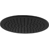 Ben Round hoofddouche Ø25cm mat zwart