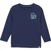 Noppies Shirt 'Rolla' marine / turquoise