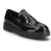 Gabor Dames Loafers 453 - Zwart - Maat 42