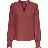 ONLY Blouse 'ONLMETTE' bordeaux
