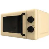 Cecotec Proclean 3110, Geel, Werkblad, Vrijstaande magnetron, 20 liter, 700 watt, Draaibaar, Geel