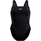 Speedo - Women's Hyperboom Splice Muscleback - Badpak 36, zwart