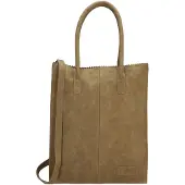 Zebra trends Shopper Natural Bag Rosa Olijf