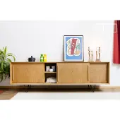 PIB Groot dressoir van licht eikenhout Fiska