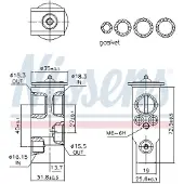Nissens 999489 Expansieventiel airco