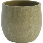 HS Potterie HS Bloempot Lugo Groen D 16 H 14 Cm