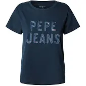 Pepe Jeans Shirt 'Badi' marine / royal blue/koningsblauw