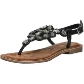 Lazamani Teenslipper grijs / zwart