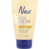 Nair , Haarverwijderaar, Vochtinbrengende Gesichtscreme, Voor de bovenlip, kin en gezicht, 2 oz (57 g)