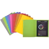 Exacompta ROCK''S 210 Pak van 100 dossiermappen 210g/m2 24x32cm voor A4. - Wit - 210017E