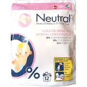 Neutral Was Pods - Hypo Allergeen Baby - 12 Stuks