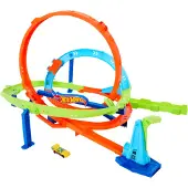 Hot Wheels Actie Cycloon Loopingset - Racebaan