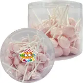 Lollywood Snoep-dextrose lollies roze - 500 gram