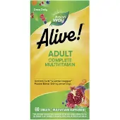 Nature'S Way Alive! Adult Complete Multivitamin (60 Tabletten) - vitamines, multivitamines - multivitamines