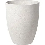 Beliani CROTON - Plantenbak - Gebroken wit - 43 cm - Stenenmix
