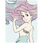 Komar Poster Ariel Aquarel 40 X 50 Cm