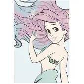 Komar Poster Ariel Aquarel 50 X 70 Cm