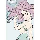 Komar Poster Ariel Aquarel 30 X 40 Cm