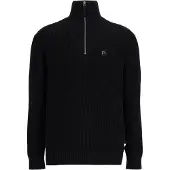 Chasin' Trui 'Oliver Half Zip' zwart