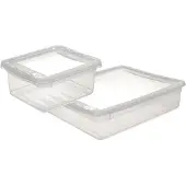 Keeeper Bea Collection 52l Storage Box Transparant