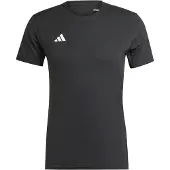 Adidas - Adizero E Tee - Hardloopshirt 3XL - Regular, zwart