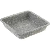 Salter Marblestone 23 cm vierkante cakevorm – antiaanbaklaag