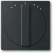 Busch Jaeger Abb Busch-Jaeger 3-Standenschakelaar Mat Zwart Future Linear