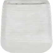 Shumee PARIKIA - Plantenbak - Wit - 49 cm - Polyresin