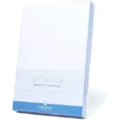 Bella Donna Satinesse Protect Kussensloop Jersey wit 60x70