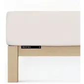 Schlafgut Badstof Hoeslaken L - 140x200 - 160x200 744 Sand Light