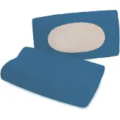 Schlafgut Pure flexible Kussensloop S-XL 615 Blue Mid