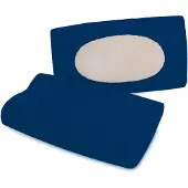 Schlafgut Pure flexible Kussensloop S-XL 570 Blue Deep