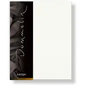 Dommelin Hoeslaken Ecru (Satijn 300TC)-160 x 210 cm